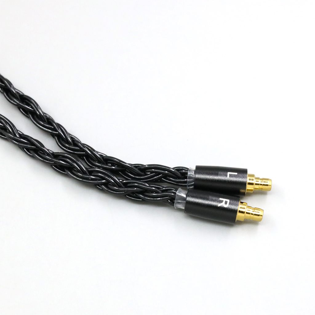 16 Core Black Braided Earphone Cable For Sennheiser IE100 IE400 IE500 Pro