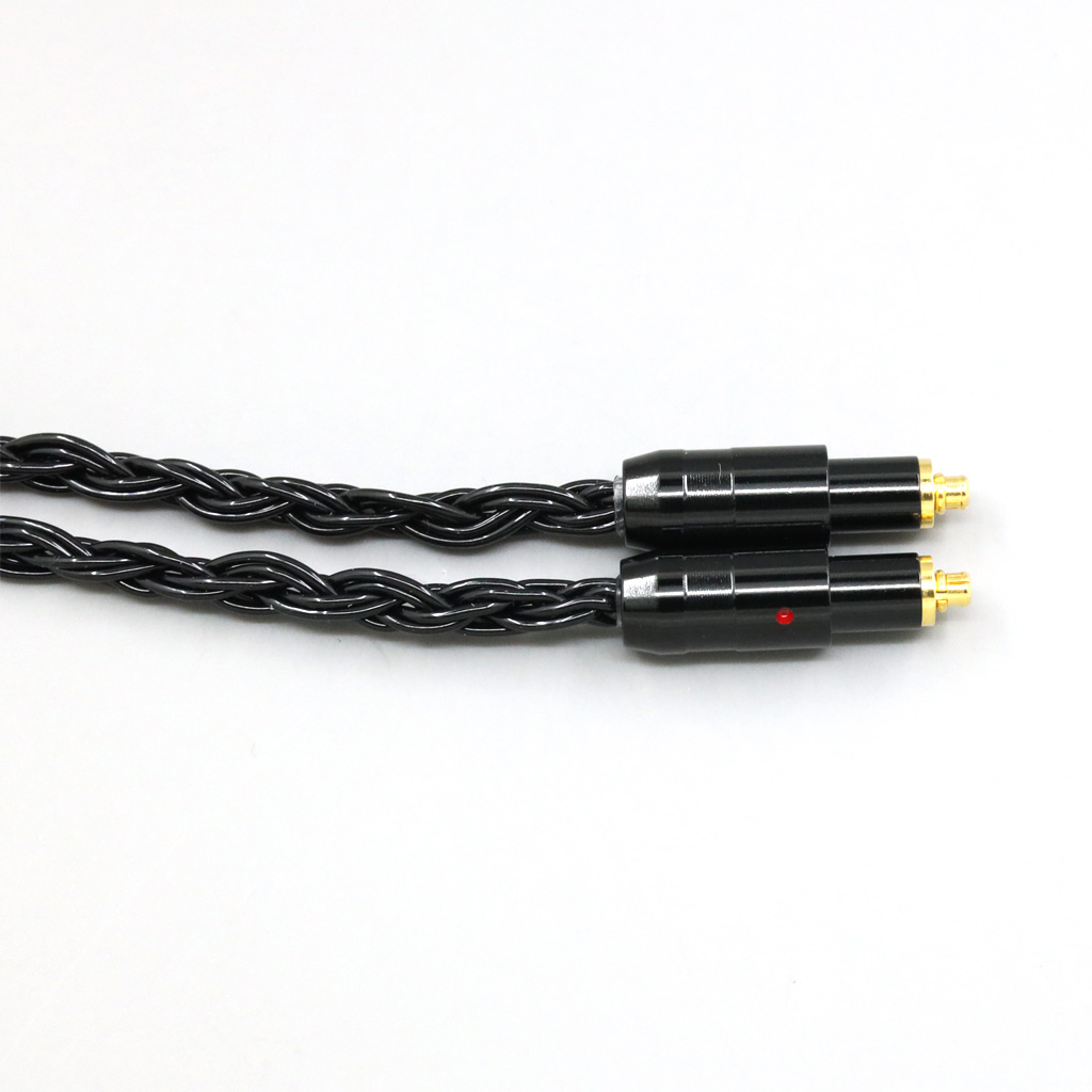 16 Core Black Braided Earphone Cable For Shure SRH1540 SRH1840 SRH1440 Headphone