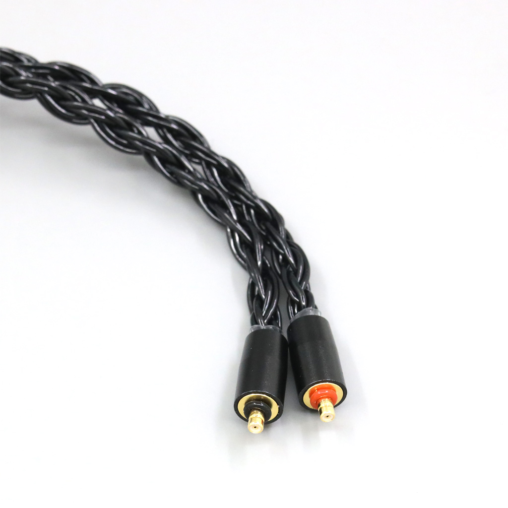 16 Core Black Braided Earphone Cable For UE Live UE6Pro Lighting SUPERBAX IPX T2