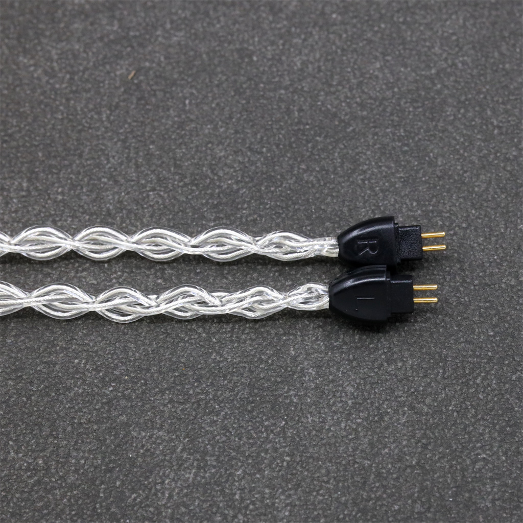 8 Core 99% 7n Pure Silver Palladium Earphone Cable For HiFiMan RE2000 Topology Diaphragm Dynamic Driver