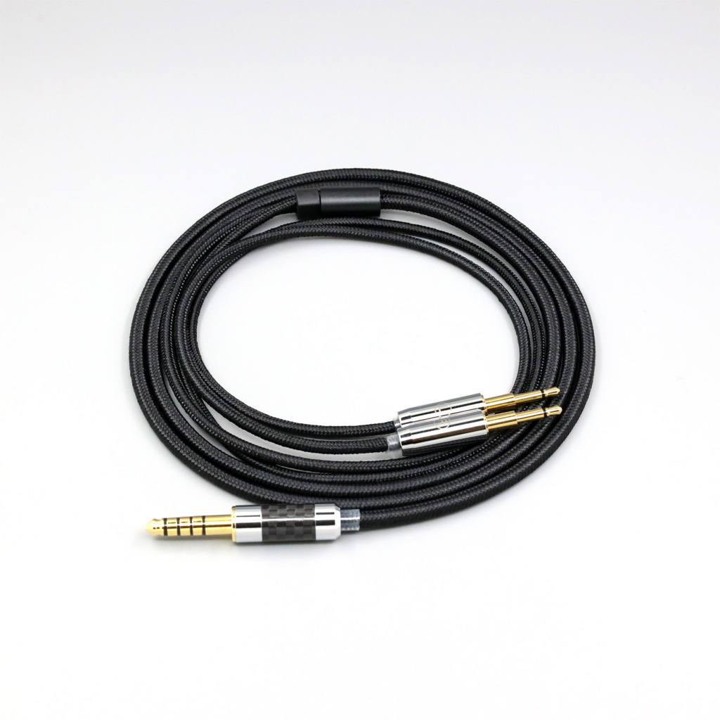 Super Soft Headphone Nylon OFC Cable For For Sivga Phoenix SV021 SV023 Oriole PII  Apollo Aiva