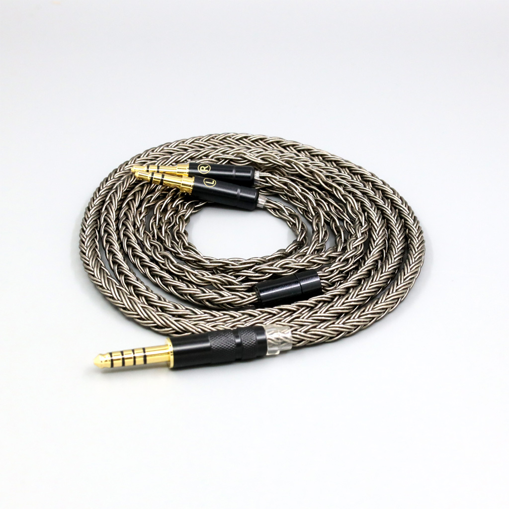 16 Core Grey Earphone Cable For Hifiman Sundara Ananda HE1000se HE6se DEVA he400se Arya He-35x XS