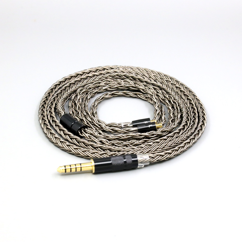 16 Core Grey Silver plated Earphone Cable For Acoustune HS 1695Ti 1655CU 1695Ti 1670SS