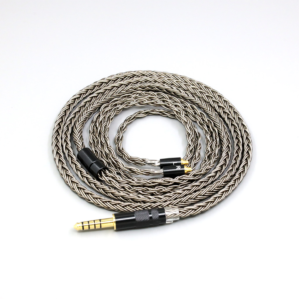 16 Core Grey Silver plated Earphone Cable For AKG N5005 N30 N40 Special MMCX