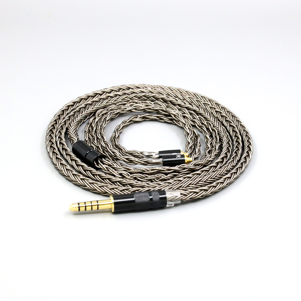 16 Core Grey Silver plated Earphone Cable For AKG N5005 N30 N40 Special MMCX