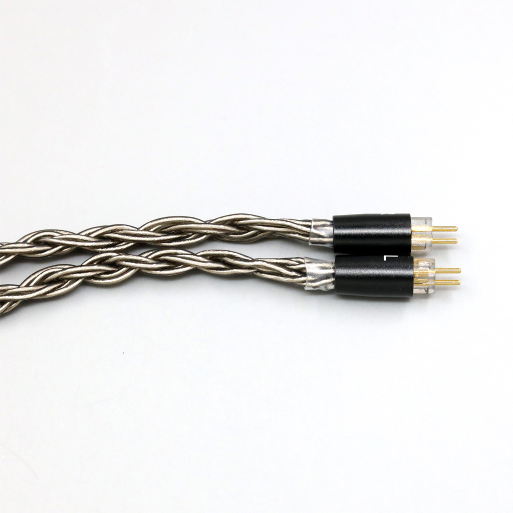 16 Core Grey Silver plated Earphone Cable For 0.78mm 2pin IEM BA Westone W4r UM3X UM3RC JH13 High Step
