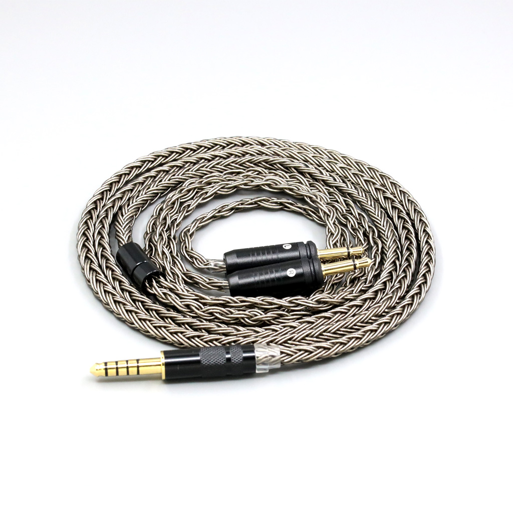 16 Core Grey Silver plated Earphone Cable For Focal Clear Elear Elex Elegia Stellia Celestee radiance Headphone