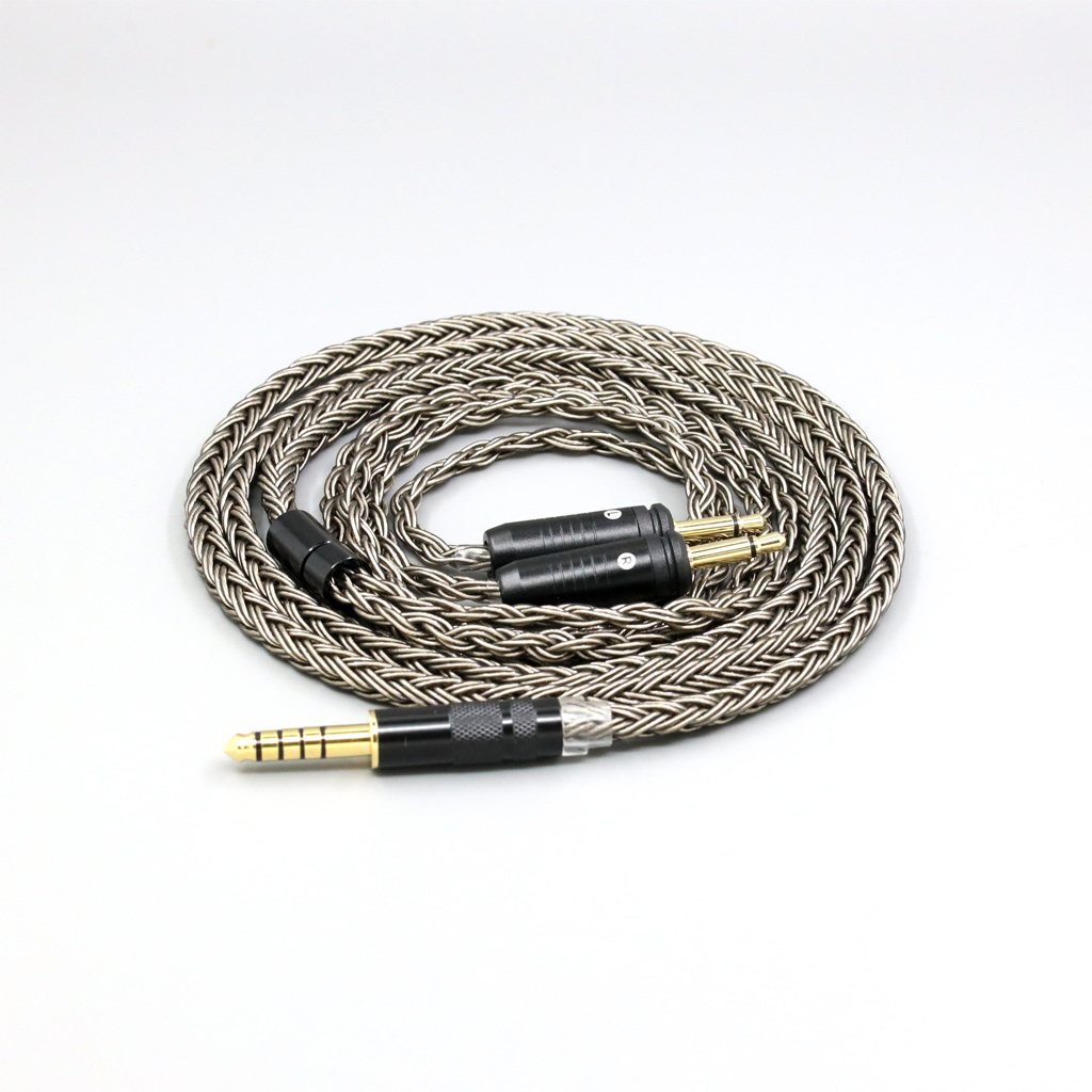 16 Core Grey Silver plated Earphone Cable For Focal Clear Elear Elex Elegia Stellia Celestee radiance Headphone