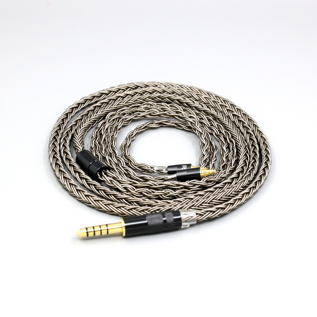 16 Core Grey Silver plated Earphone Cable For Sennheiser IE40 Pro IE40pro