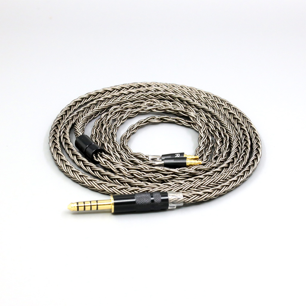 16 Core Grey Silver plated Earphone Cable For Sennheiser IE40 Pro IE40pro