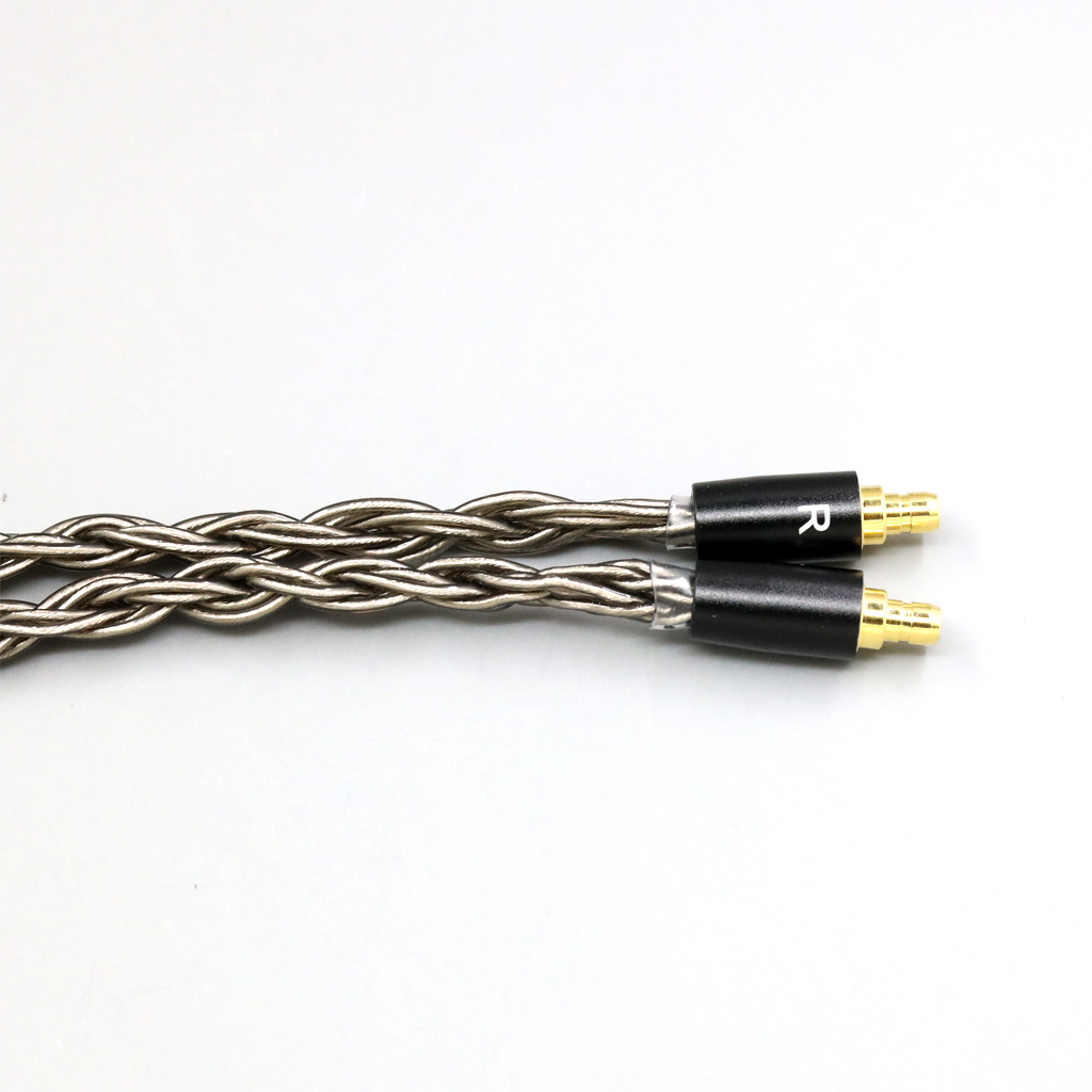 16 Core Grey Silver plated Earphone Cable For Sennheiser IE100 IE400 IE500 Pro