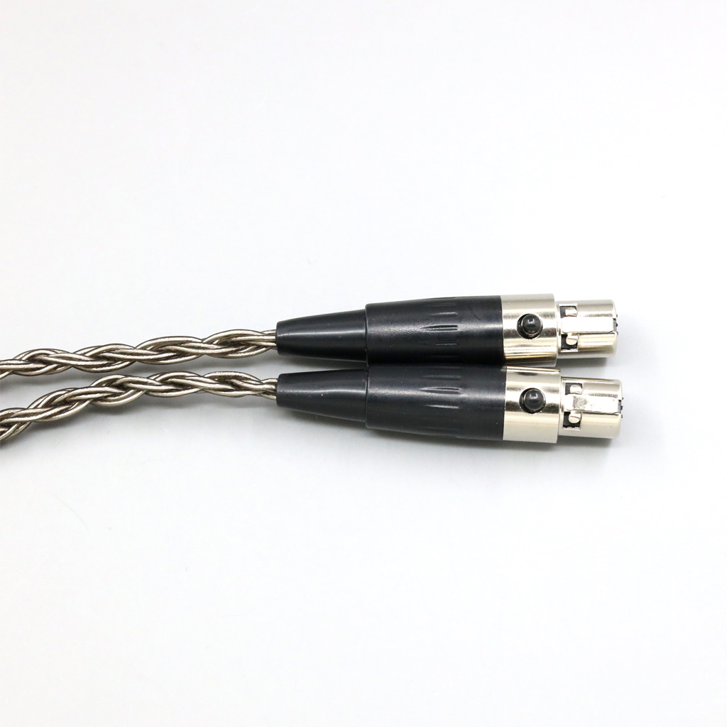 16 Core Grey Silver plated Earphone Cable For Audeze LCD-3 LCD-2 LCD-X LCD-XC LCD-4z LCD-MX4 LCD-GX lcd Headphone