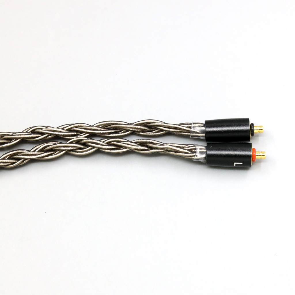 16 Core Grey Silver plated Earphone Cable For UE Live UE6Pro Lighting SUPERBAX IPX