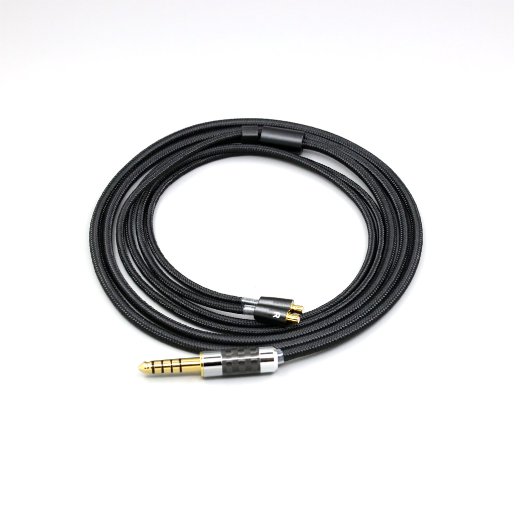 Super Soft Headphone Nylon OFC Cable For Acoustune HS 1695Ti 1655CU 1695Ti 1670SS Earphone headset