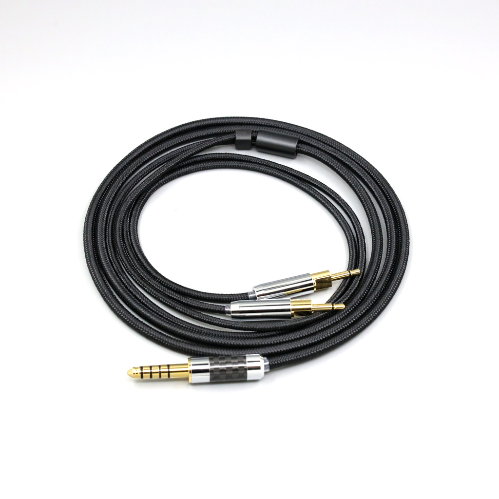 Super Soft Headphone Nylon OFC Cable For Sennheiser HD700 2.5mm pin Earphone headset