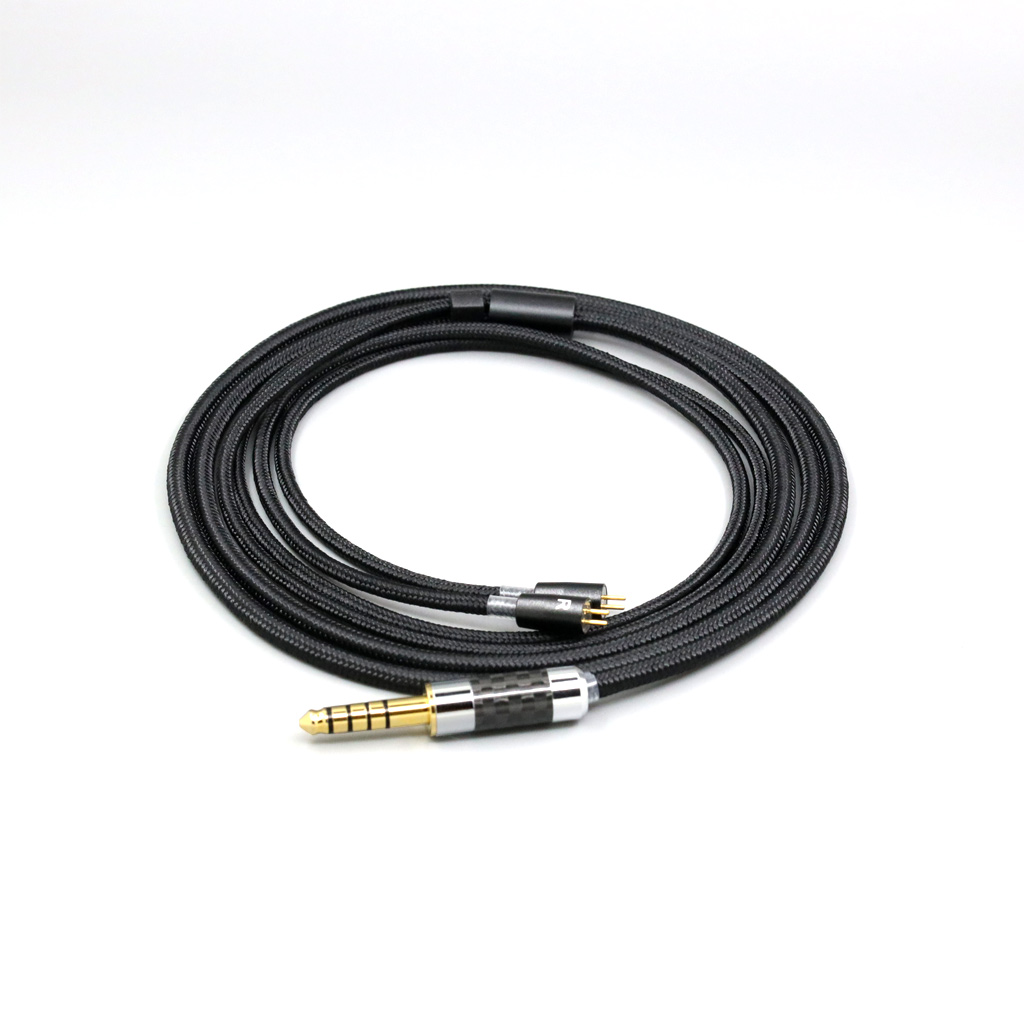 Super Soft Nylon OFC Cable For 0.78mm Flat Step JH Audio JH16 Pro JH11 Pro 5 6 7 BA Custom Earphone