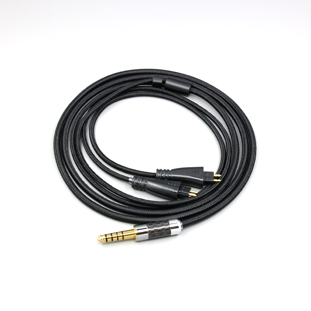 Super Soft Headphone Nylon OFC Cable For FOSTEX TH900 MKII MK2 TH-909 TR-X00 TH-600 Earphone headset