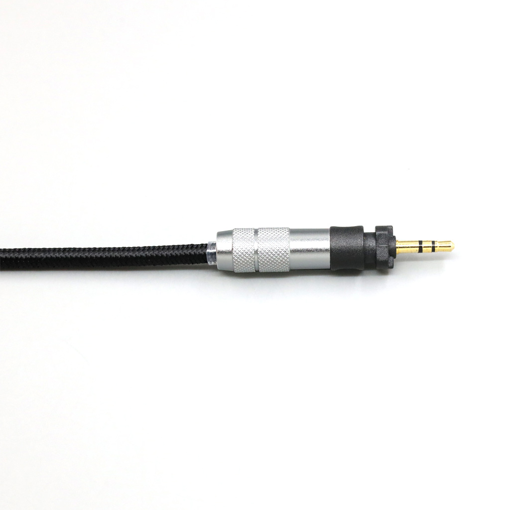 Super Soft Headphone Nylon OFC Cable For Shure SRH840 SRH940 SRH440 SRH750DJ Philips SHP9000 SHP8900