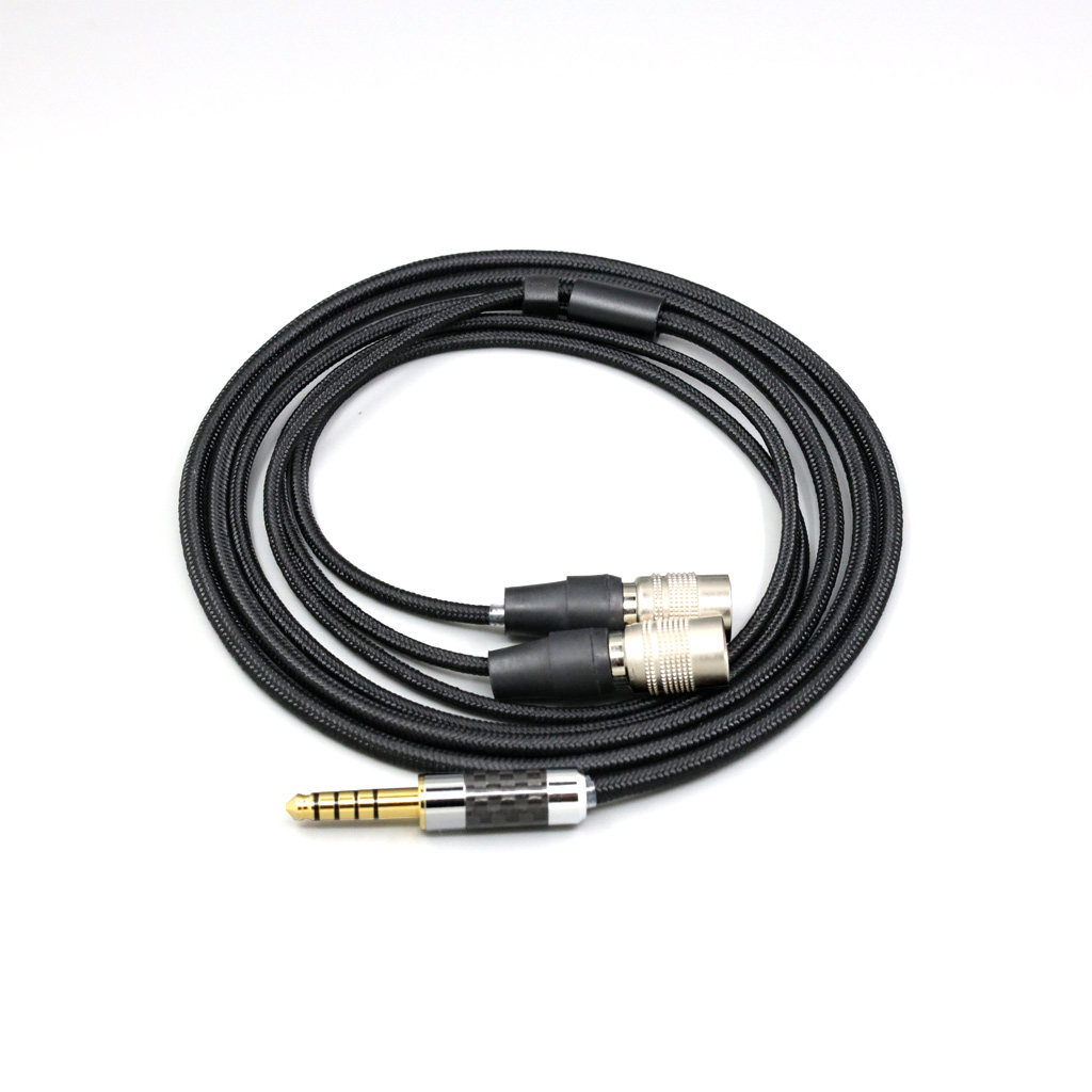 Super Soft Headphone Nylon OFC Cable For Mr Speakers Alpha Dog Ether C Flow Mad Dog AEON Earphone