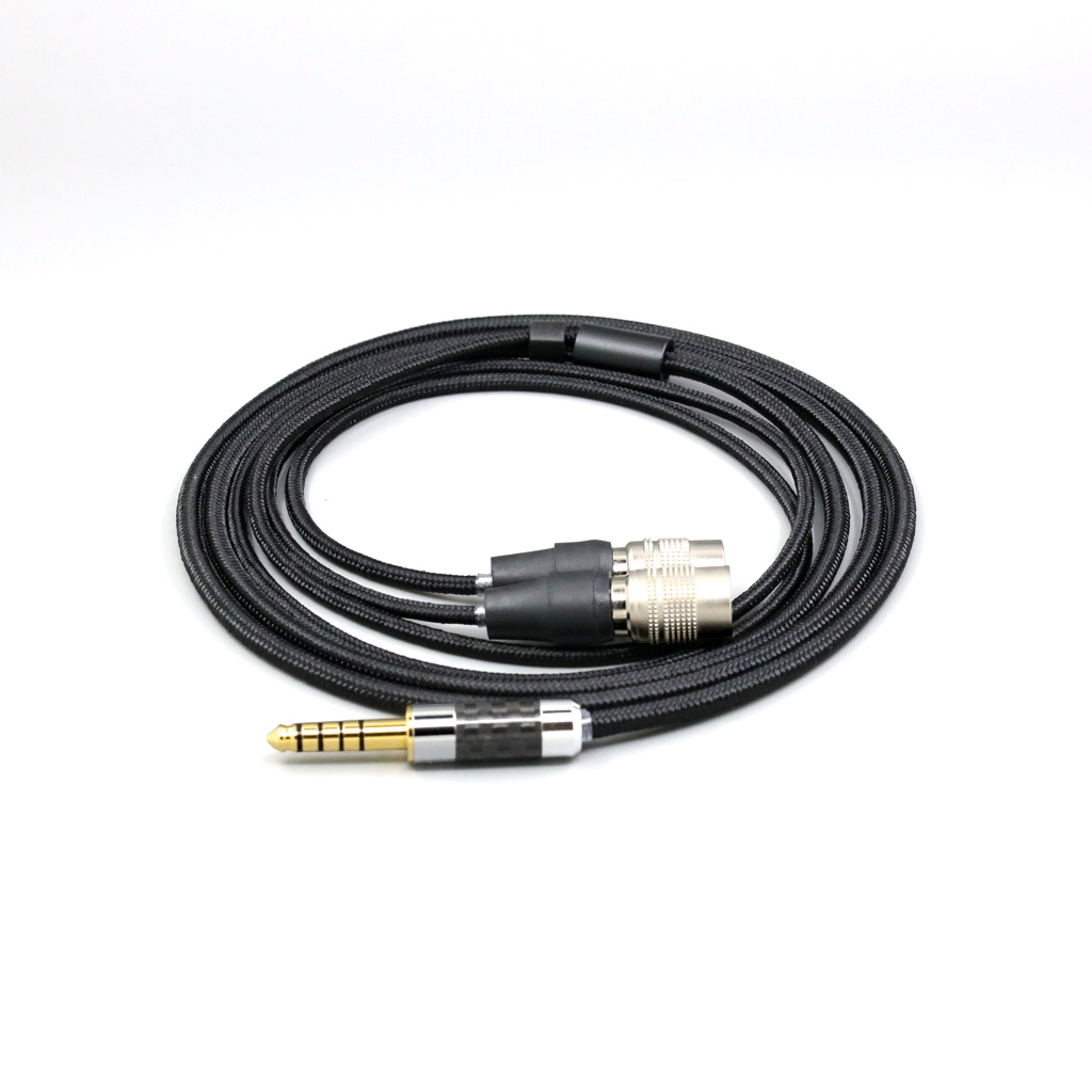 Super Soft Headphone Nylon OFC Cable For Mr Speakers Alpha Dog Ether C Flow Mad Dog AEON Earphone