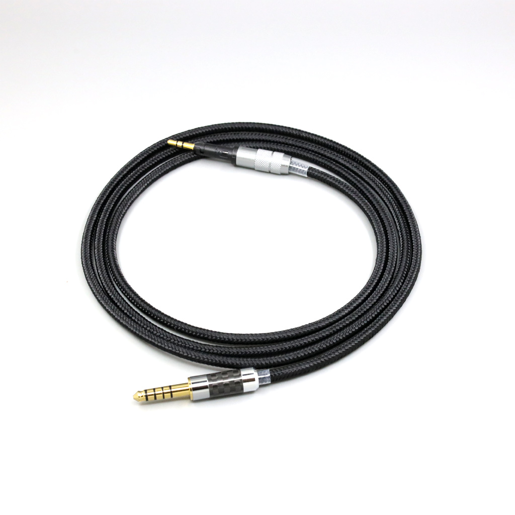 Super Soft Headphone Nylon OFC Cable For Sennheiser HD6 HD7 HD8 MIX DJ HD595 Earphone Headset