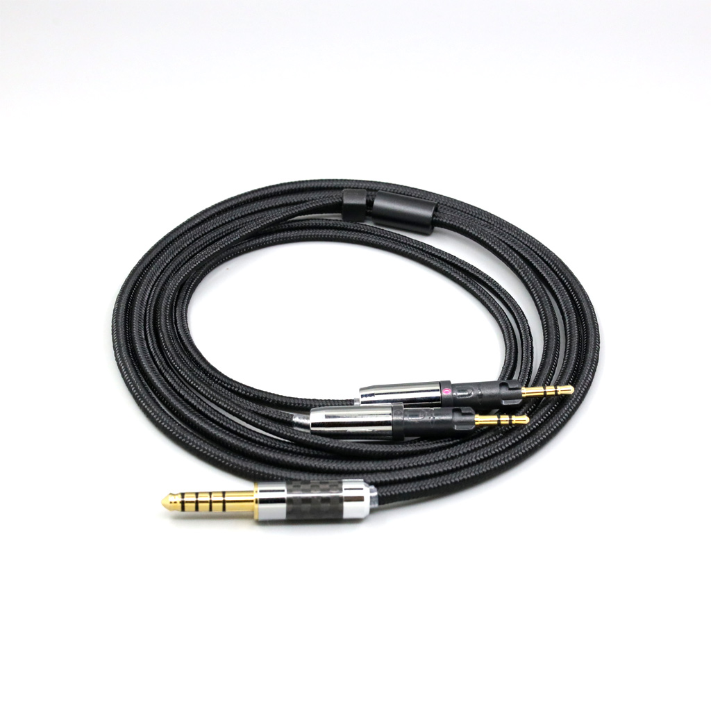Super Soft Headphone Nylon OFC Cable For Audio-Technica ATH-R70X Earphone