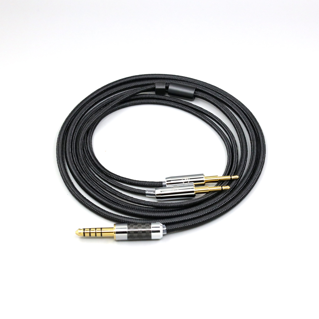 Super Soft Headphone Nylon OFC Cable For Oppo PM-1 PM-2 Planar Magnetic 1MORE H1707 Sonus Faber Pryma