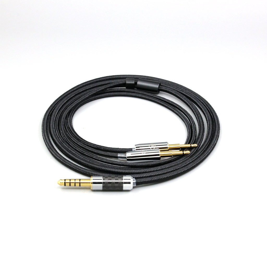Super Soft Headphone Nylon OFC Cable For Oppo PM-1 PM-2 Planar Magnetic 1MORE H1707 Sonus Faber Pryma