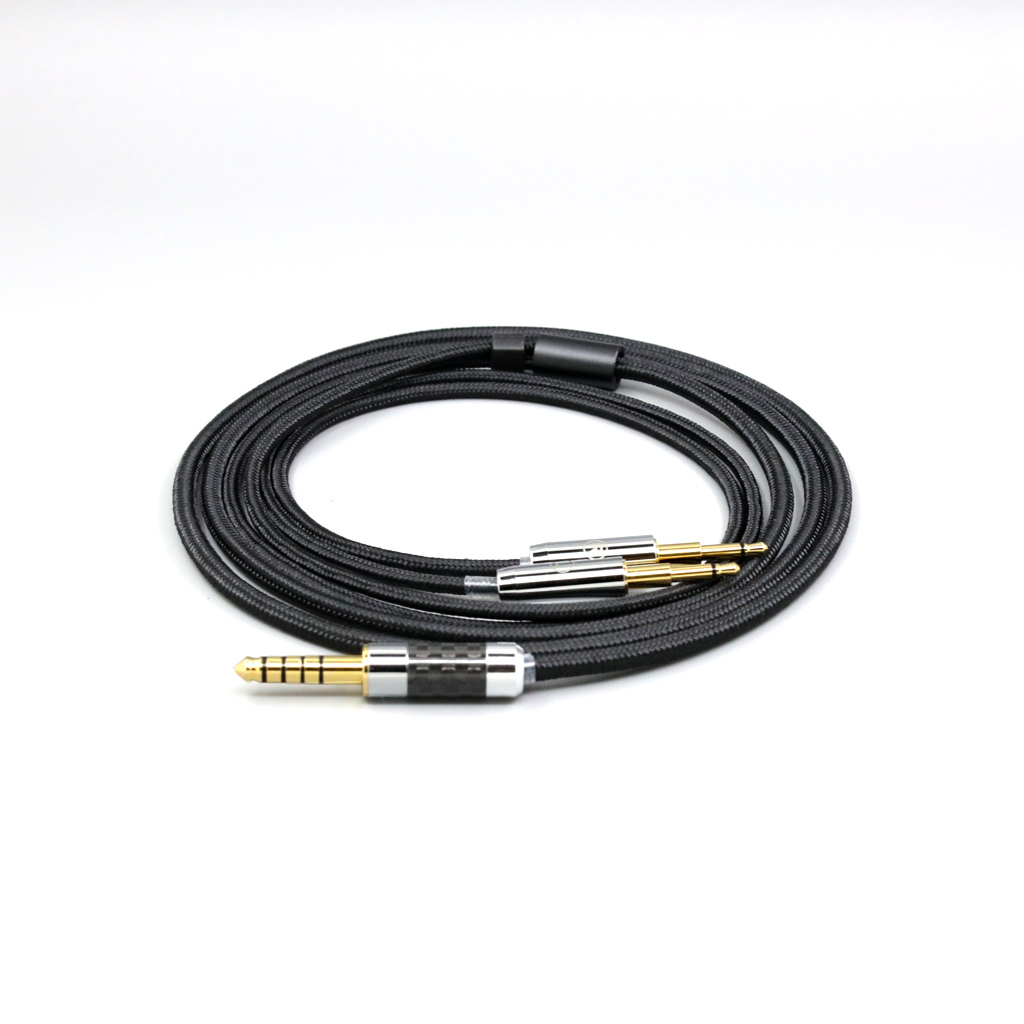 Super Soft Headphone Nylon OFC Cable For Oppo PM-1 PM-2 Planar Magnetic 1MORE H1707 Sonus Faber Pryma