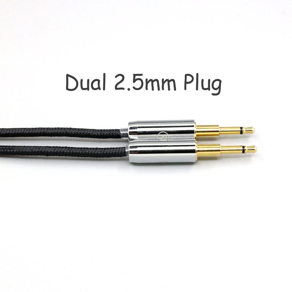 Super Soft Headphone Nylon OFC Cable For Oppo PM-1 PM-2 Planar Magnetic 1MORE H1707 Sonus Faber Pryma