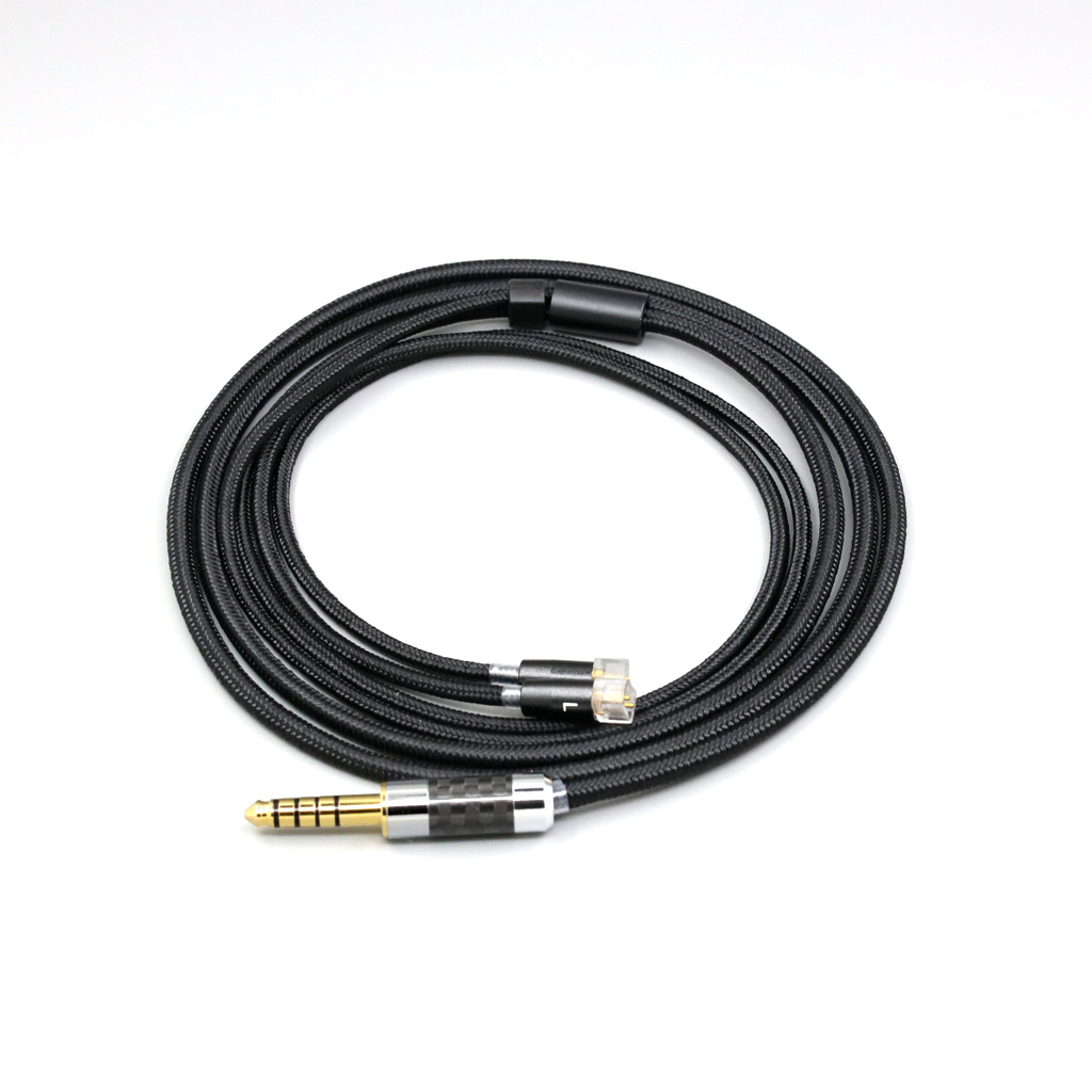 Super Soft Headphone Nylon OFC Cable For UE11 UE18 pro QDC Gemini Gemini-S Anole V3-C V3-S V6-C Earphone