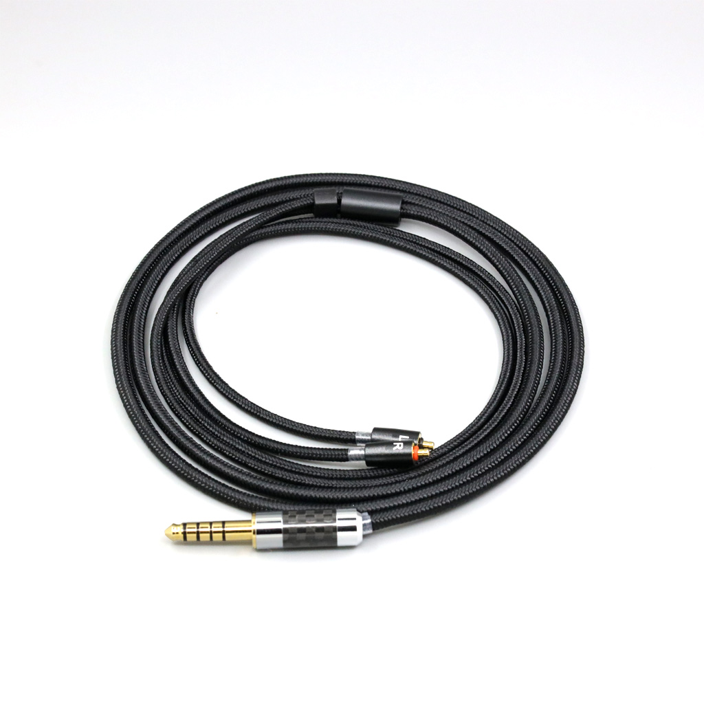 Super Soft Headphone Nylon OFC Cable For UE Live UE6Pro Lighting SUPERBAX IPX Earphone