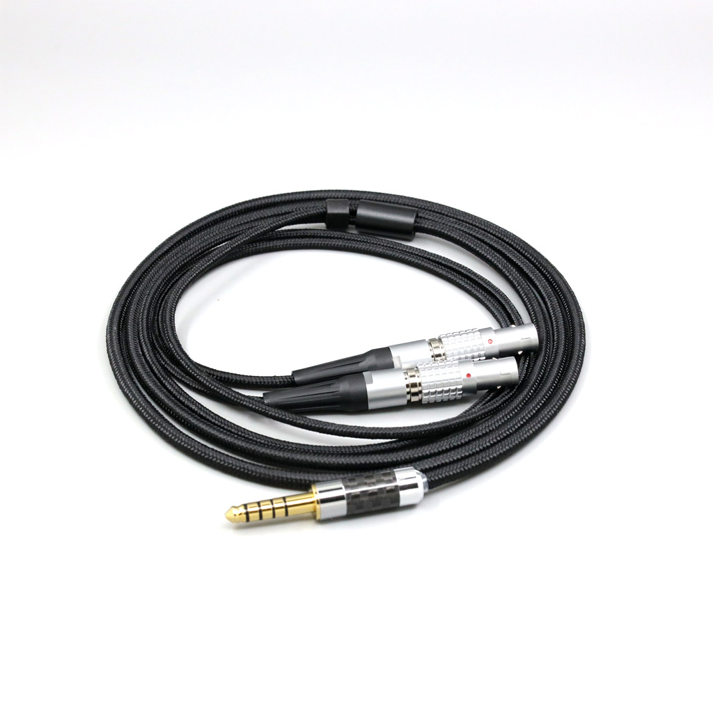 Super Soft Headphone Nylon OFC Cable For Focal Utopia Fidelity Circumaural Headphone Earphone headset