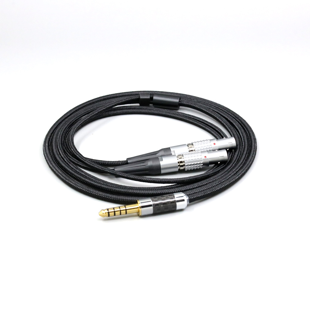 Super Soft Headphone Nylon OFC Cable For Focal Utopia Fidelity Circumaural Headphone Earphone headset