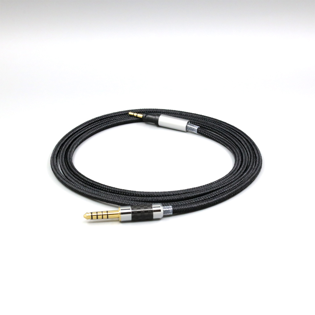 Super Soft Headphone Nylon OFC Cable For For Austrian Audio Hi-X15 Hi-X65 Hi-X50 X55 Headphone