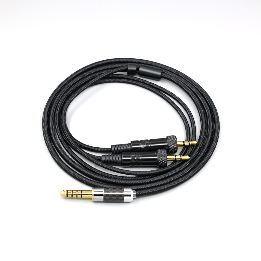 Super Soft Headphone Nylon OFC Cable For Sony MDR-Z1R MDR-Z7 MDR-Z7M2 With Screw To Fix Earphone headsets