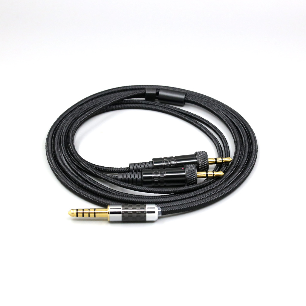 Super Soft Headphone Nylon OFC Cable For Sony MDR-Z1R MDR-Z7 MDR-Z7M2 With Screw To Fix Earphone headsets