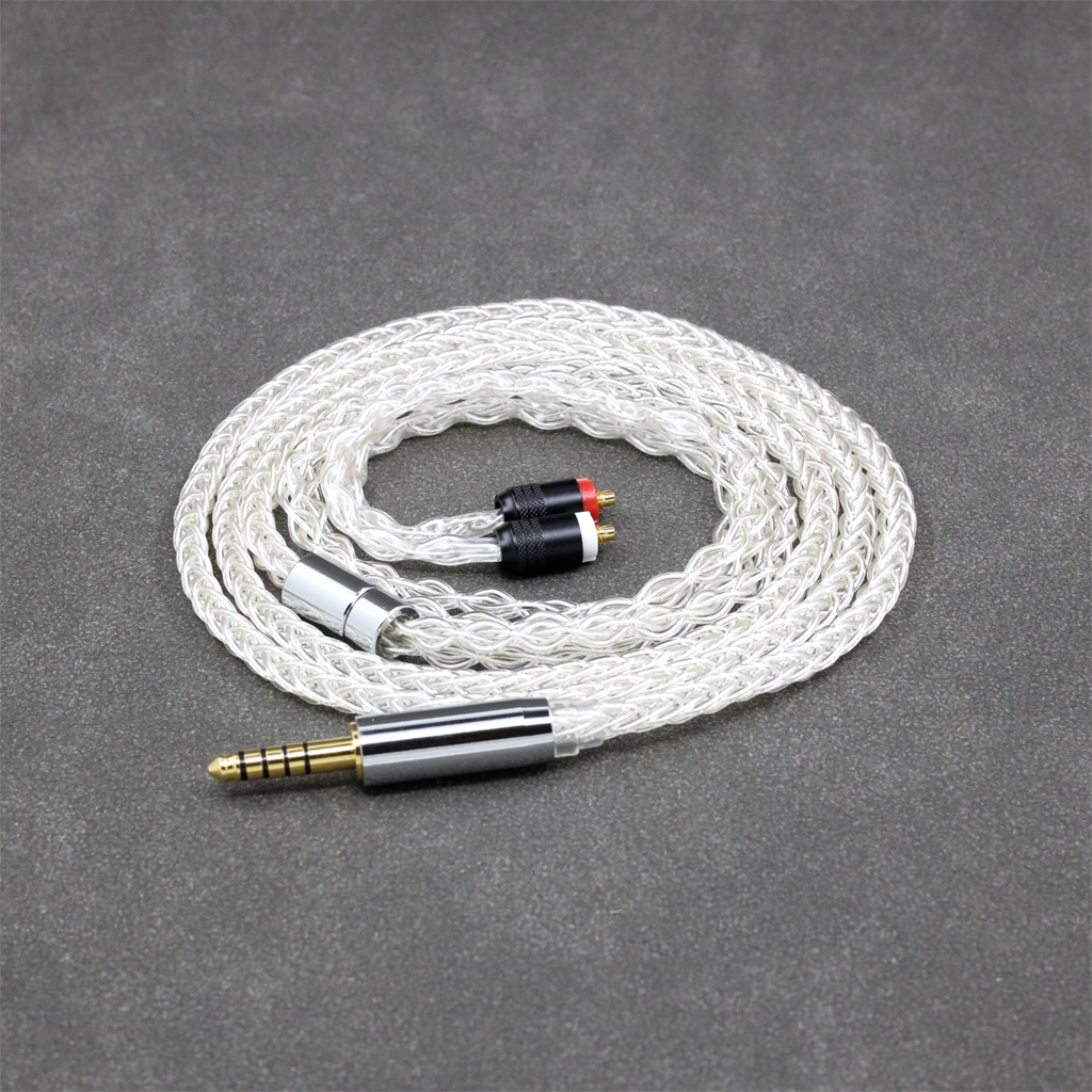 8 Core 99% 7n Pure Silver Palladium Earphone Cable For Sony XBA-H2 XBA-H3 xba-A3 xba-A2