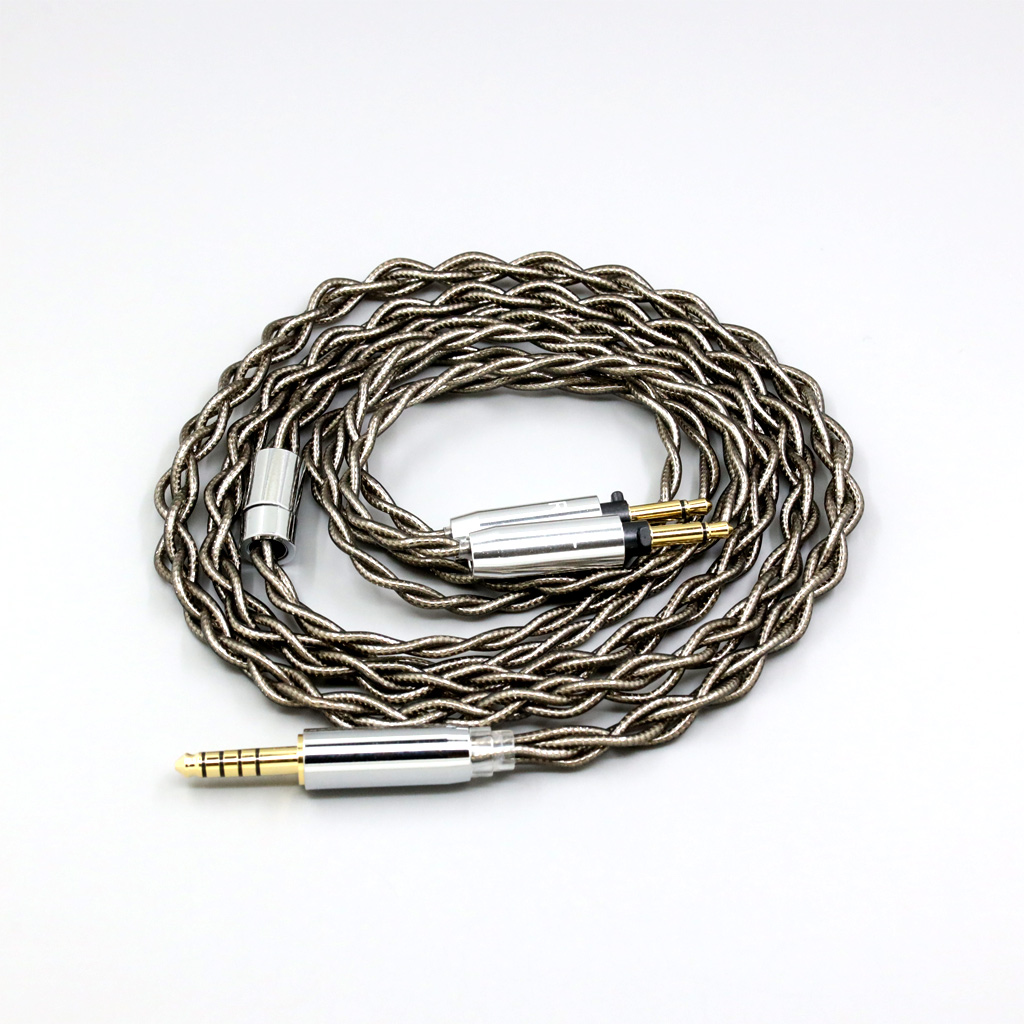 99% Pure Silver Palladium + Graphene Earphone Shield Cable For Final Audio SONOROUS IV VI VIII X D8000 Design Pando Hope vi 1:1