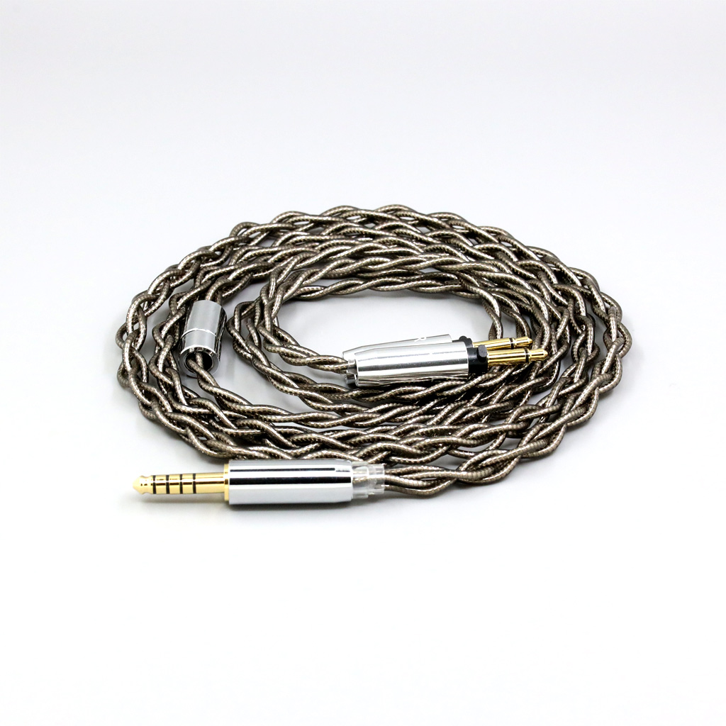 99% Pure Silver Palladium + Graphene Earphone Shield Cable For Final Audio SONOROUS IV VI VIII X D8000 Design Pando Hope vi 1:1