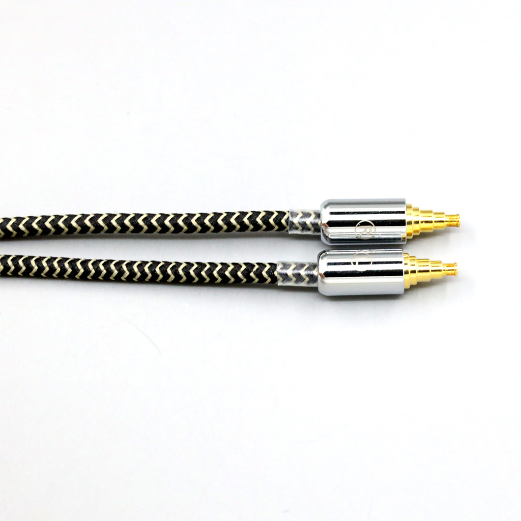 2 Core 2.8mm Litz OFC Earphone Shield Braided Sleeve Cable For Sennheiser IE40 Pro IE40pro