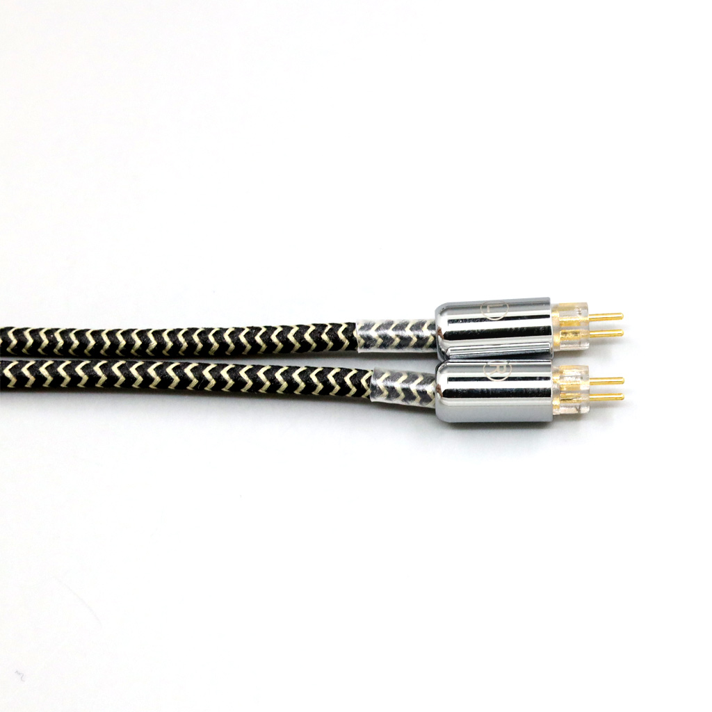 2 Core 2.8mm Litz OFC Earphone Shield Braided Sleeve Cable For 0.78mm BA Westone W4r UM3X UM3RC JH13 High Step