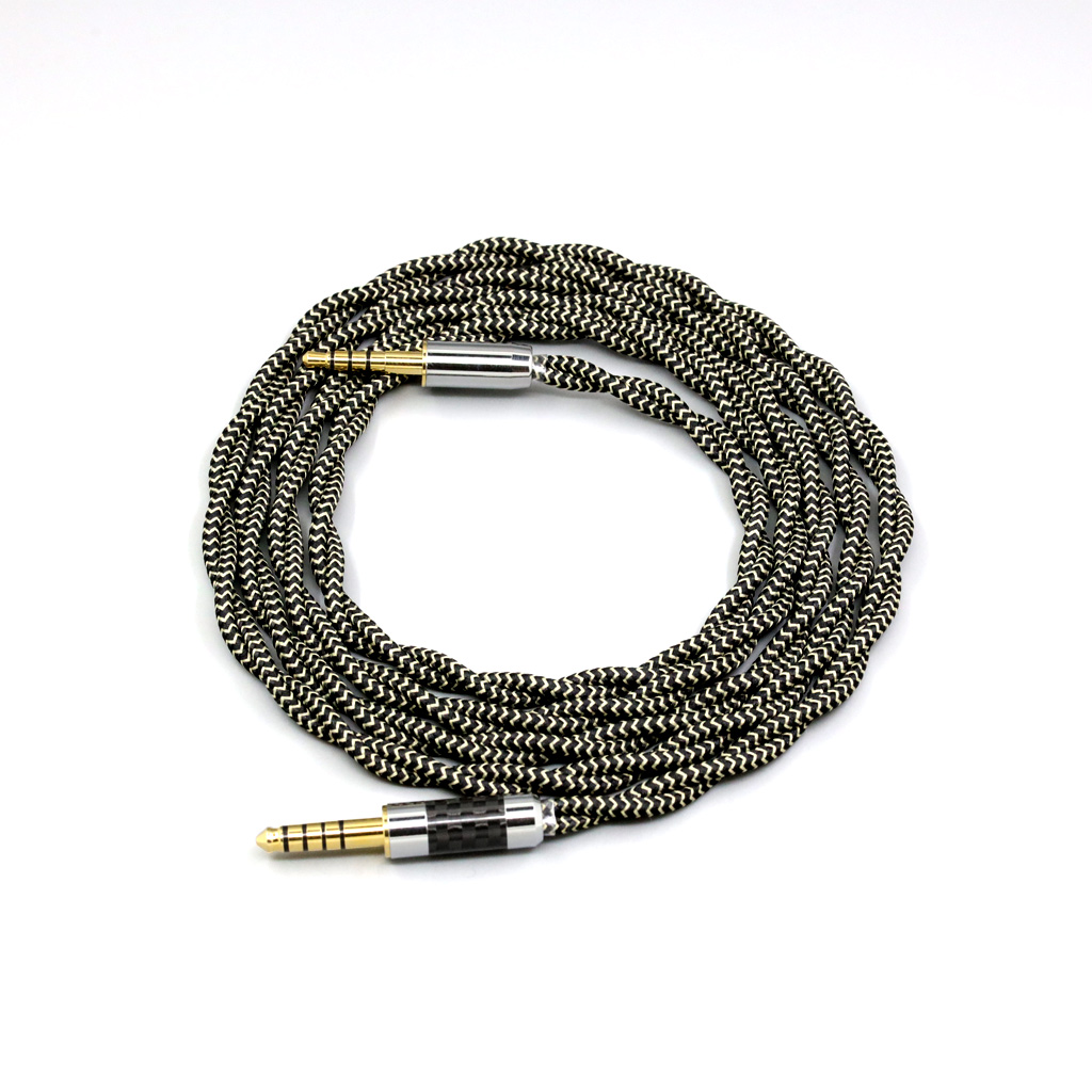 2 Core 2.8mm Litz OFC Earphone Shield Braided Sleeve Cable For Denon AH-mm400 AH-mm300 AH-mm200 Beats solo2 solo3 SHP9500