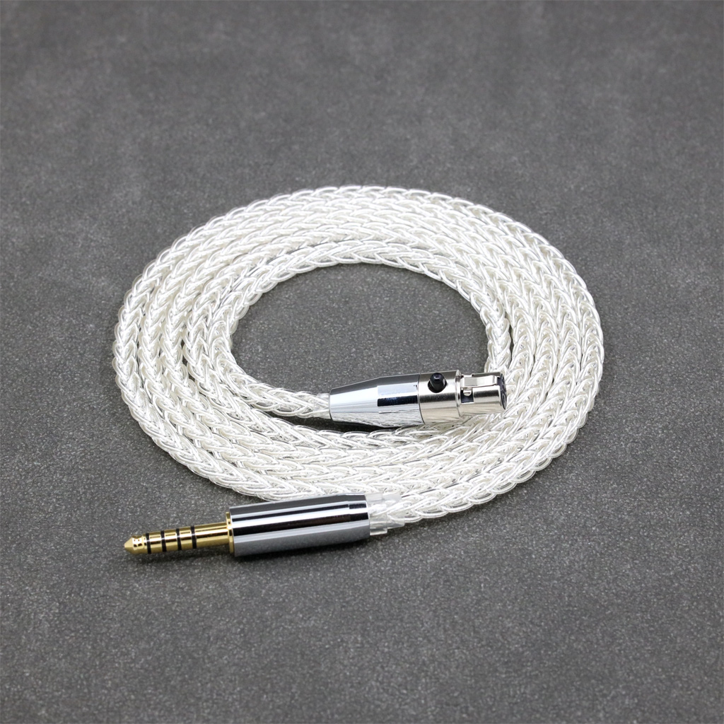 8 Core 99% 7n Pure Silver Palladium Earphone Cable For AKG Q701 K702 K271 K272 K240 K141 K712 K181 K267 K712