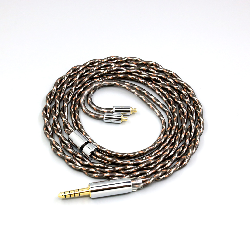TypeX 25AWG Litz Shielding 7n OCC Earphone Cable For Acoustune HS 1695Ti 1655CU 1695Ti