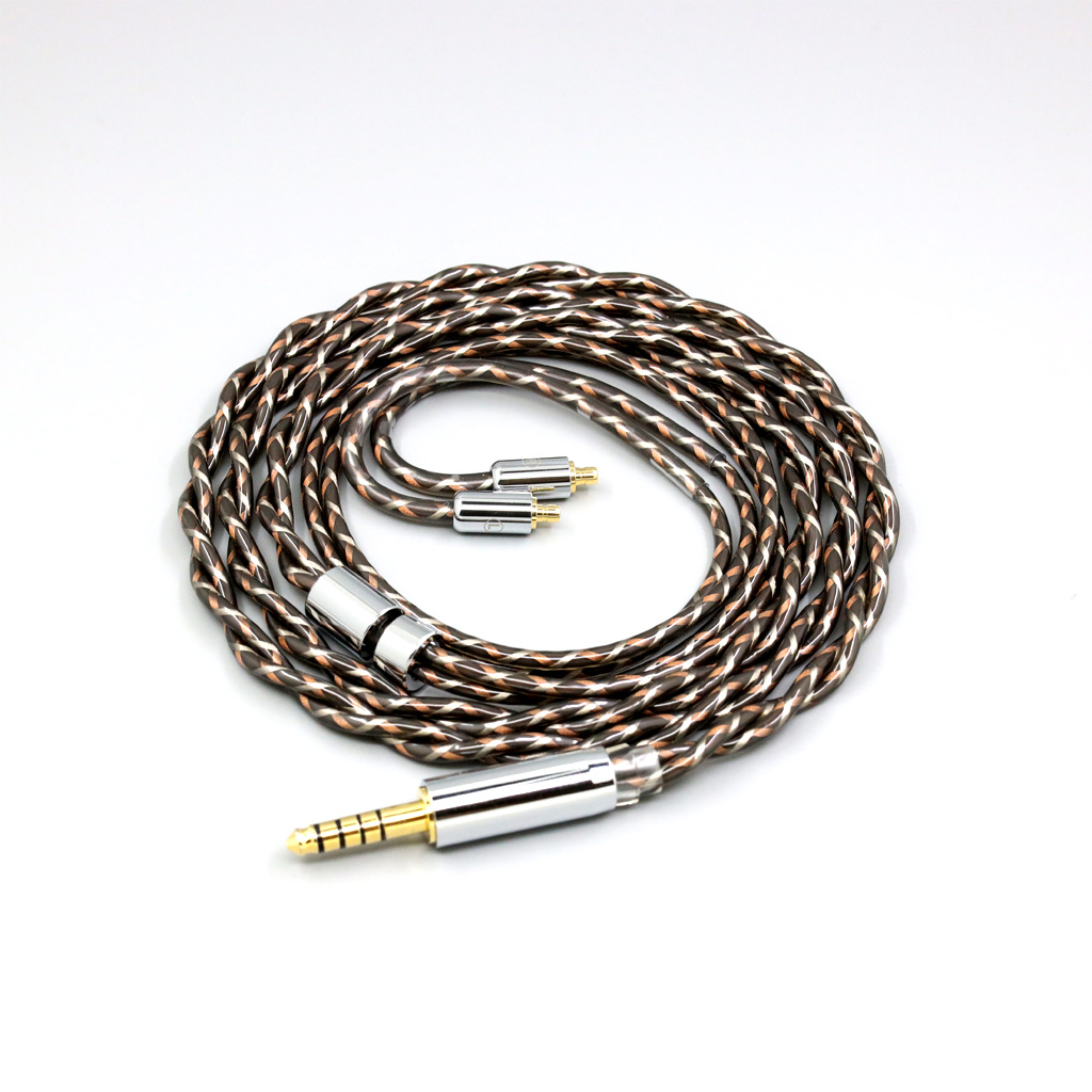 TypeX 25AWG Litz Shielding 7n OCC Earphone Cable For Acoustune HS 1695Ti 1655CU 1695Ti