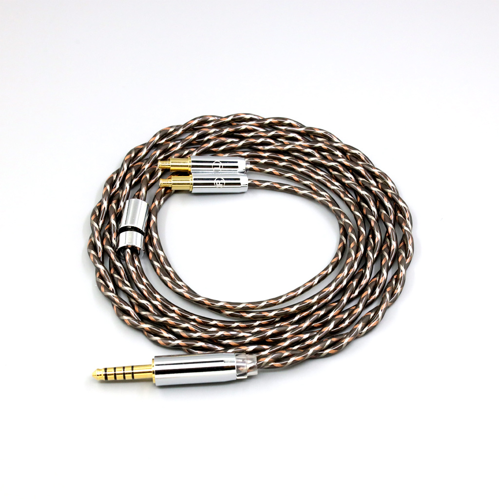 TypeX 25AWG Litz Shielding 7n OCC Earphone Cable For Audio Technica ATH-ADX5000 ATH-MSR7b 770H 990H A2DC Headphone