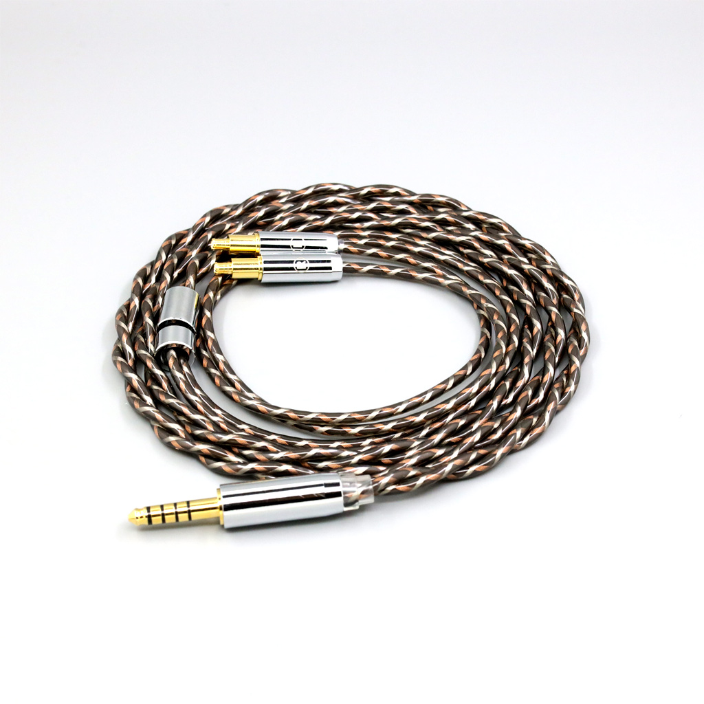 TypeX 25AWG Litz Shielding 7n OCC Earphone Cable For Audio Technica ATH-ADX5000 ATH-MSR7b 770H 990H A2DC Headphone