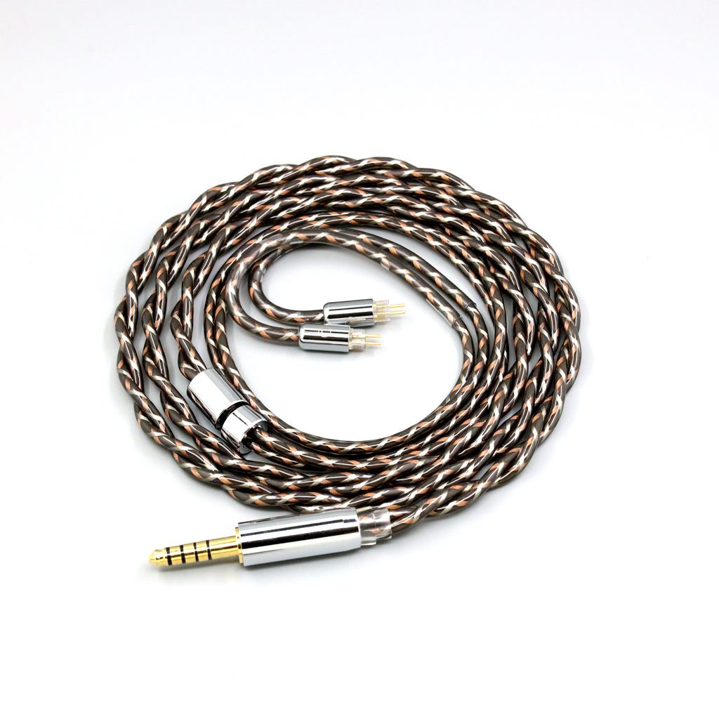 TypeX 25AWG Litz Shielding 7n OCC Earphone Cable For 0.78mm 2pin IEM BA Westone W4r UM3X UM3RC JH13 High Step