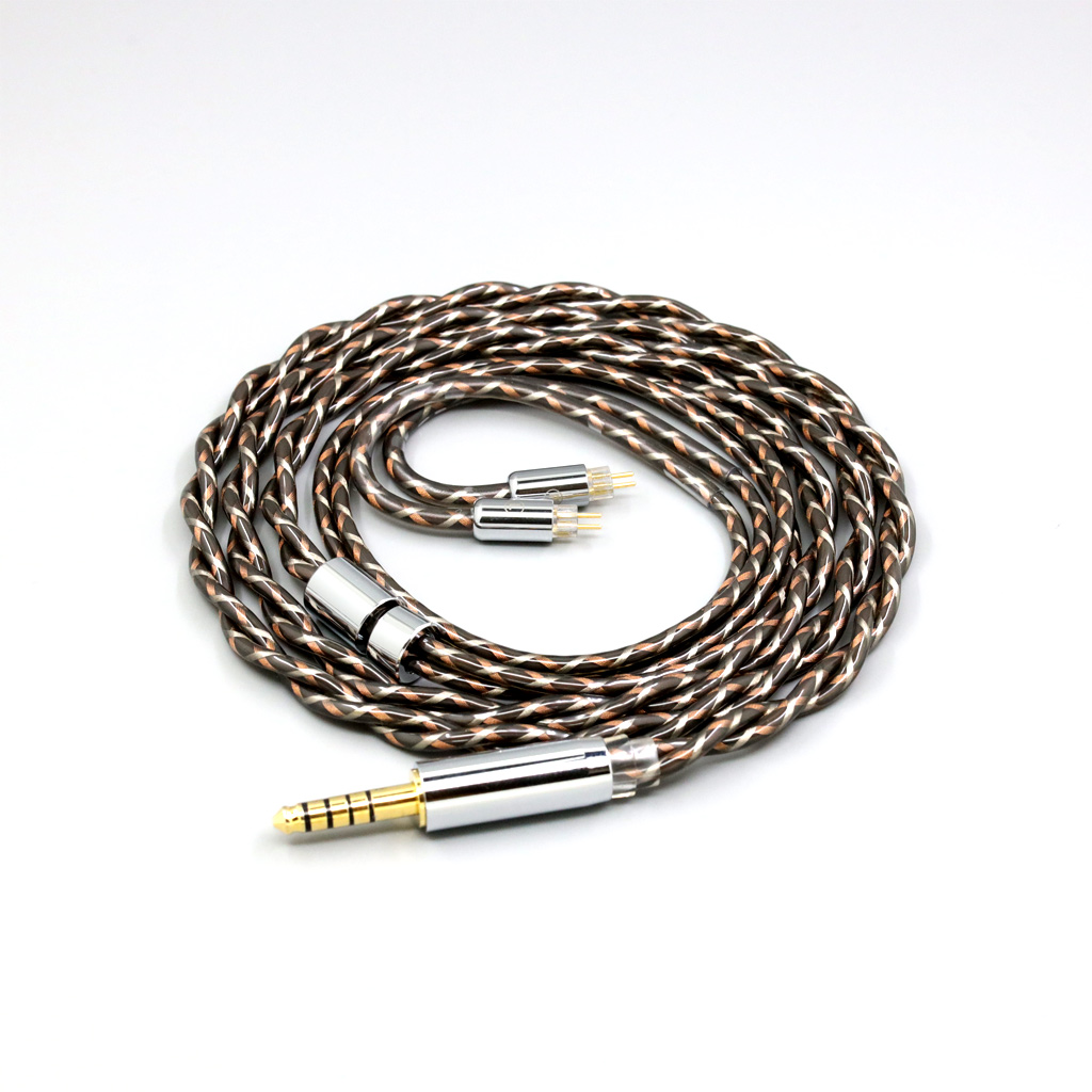 TypeX 25AWG Litz Shielding 7n OCC Earphone Cable For 0.78mm 2pin IEM BA Westone W4r UM3X UM3RC JH13 High Step